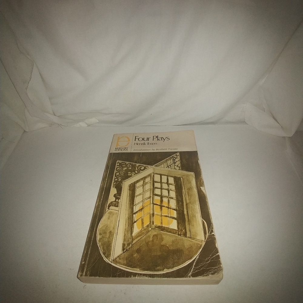 Four Plays by Henrik Ibsen 1970 Ex-Library Vintage